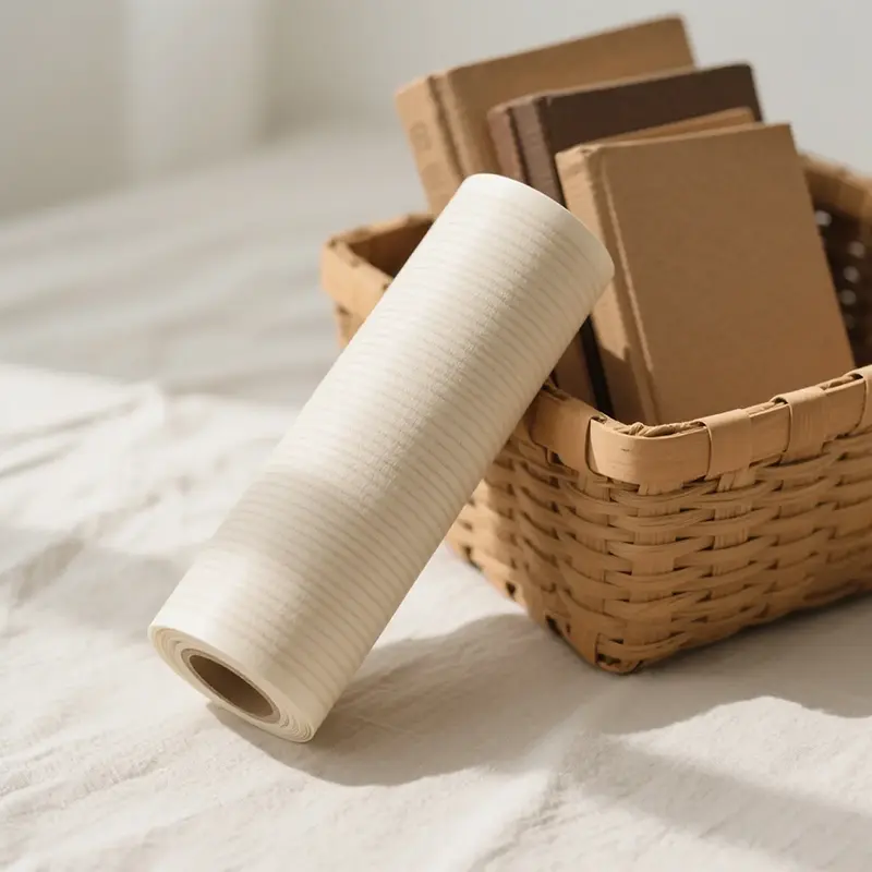 Filem hiasan pvc gandum kayu tahan lama