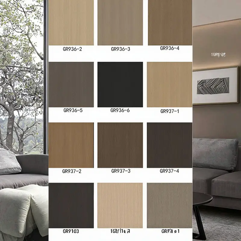 Gaya Reka Bentuk Moden Filem Hiasan PVC